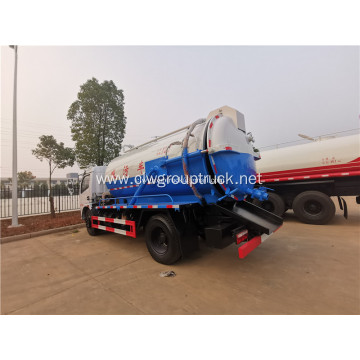 Euro 5 diesel Dongfeng tanker vacuum suction truck